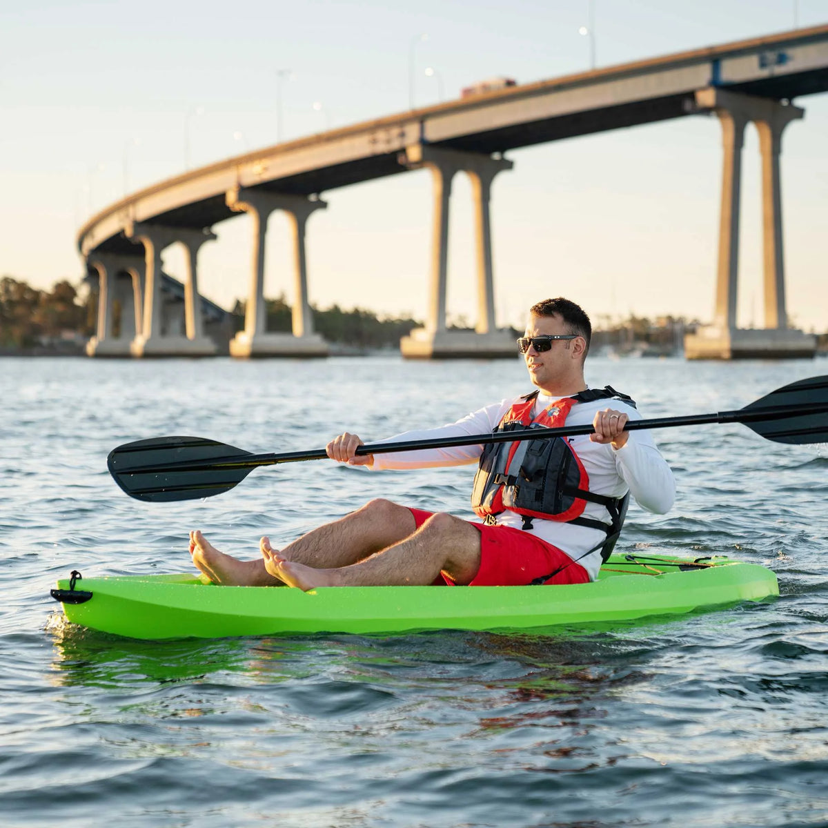 Lifetime Daylite 8 ft Sit-on-Top Kayak, Red (90775)