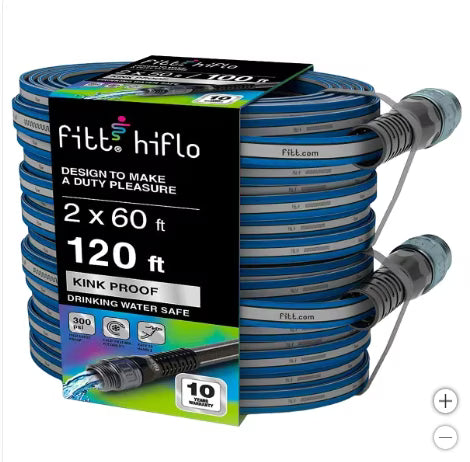 FITT HiFlo 60ft Hose 2-pack