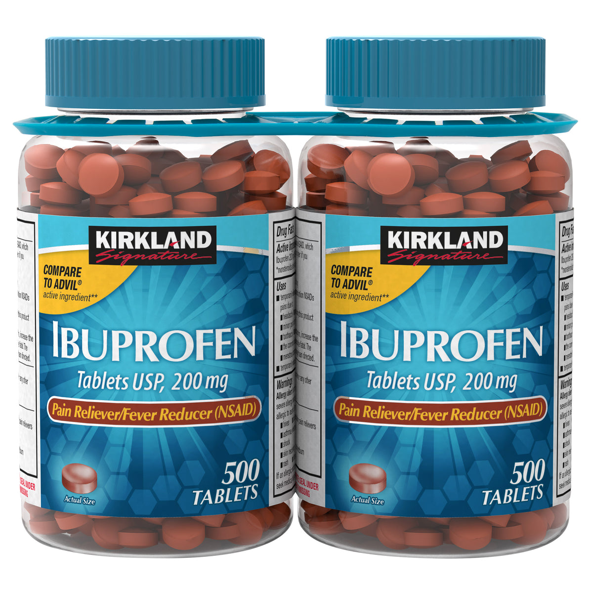 Kirkland Signature Ibuprofen 200 mg., 1,000 Tablets