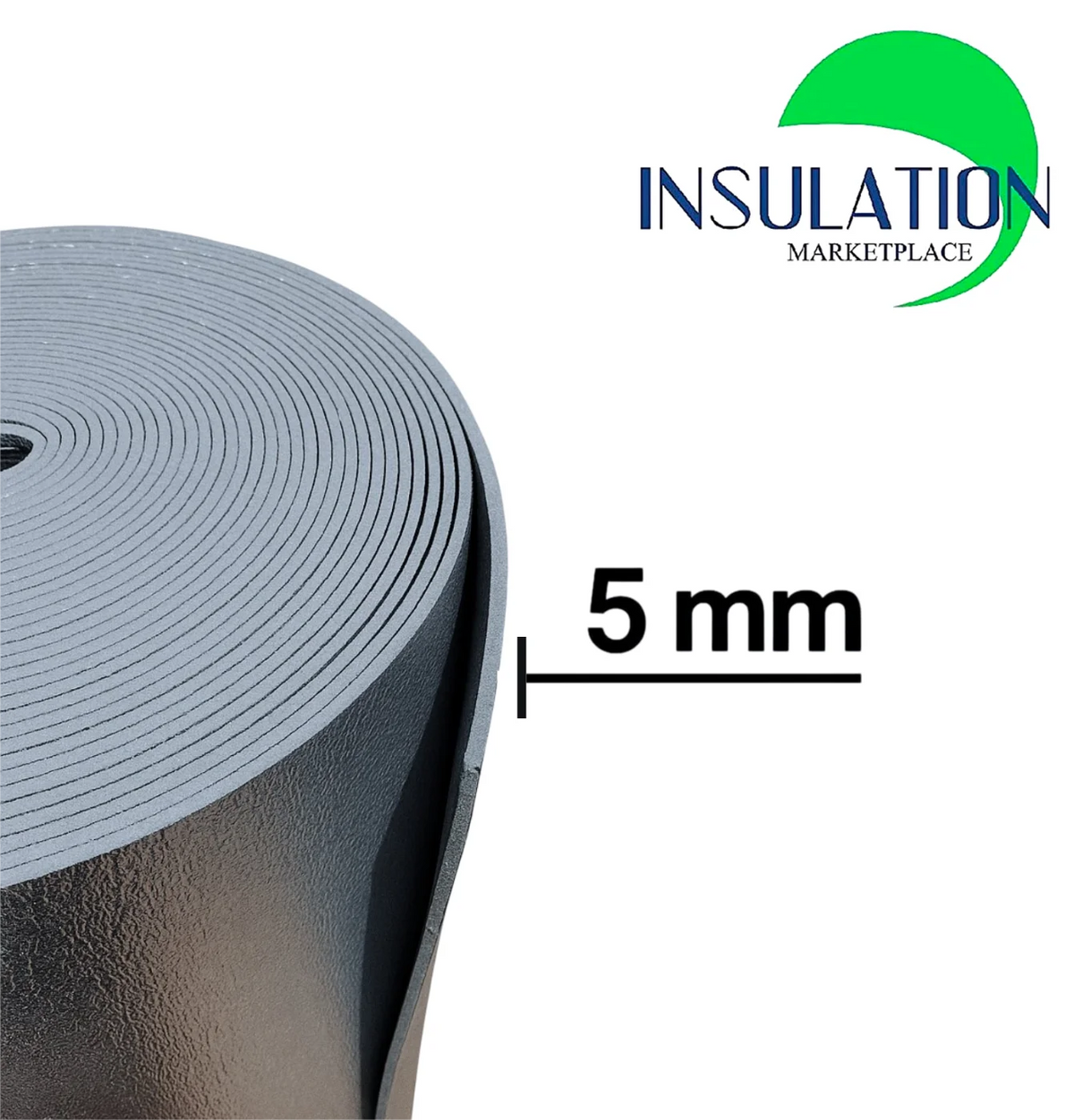 SmartSHIELD Pro-5mm 48"x100ft Reflective Insulation, Foam Core, Foil and White.