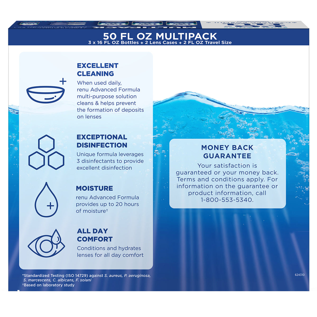 renu Advanced Formula Multi-Purpose Solution, 50 Ounces