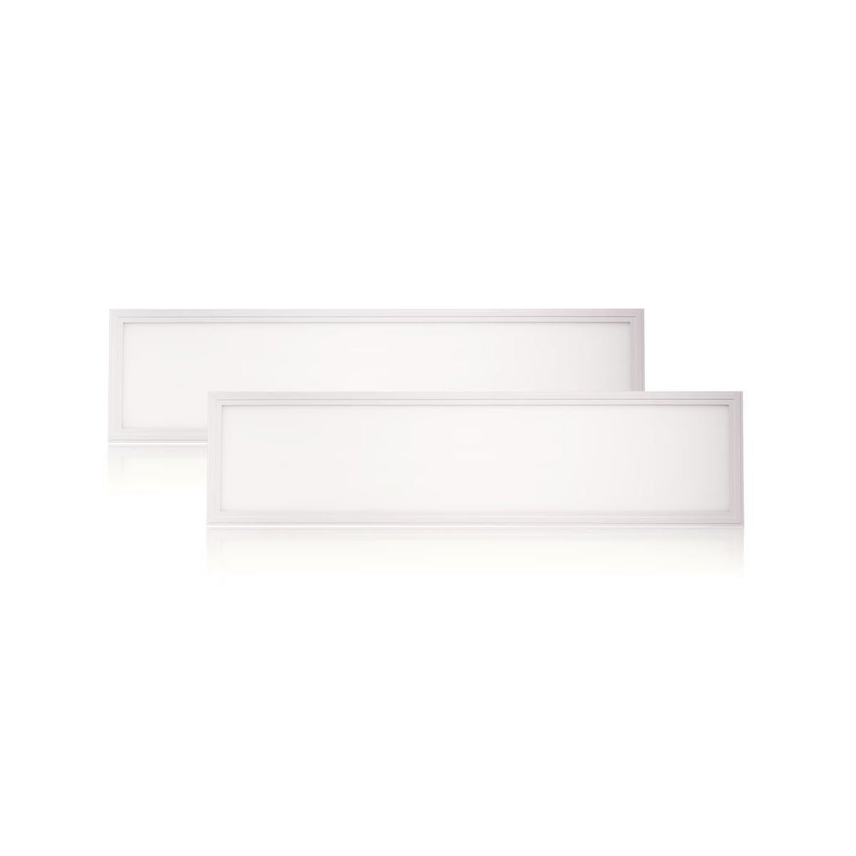 2 Pack 1X4 Ft 36W LED Back-Lit Flat Panel Light - 5000K CCT