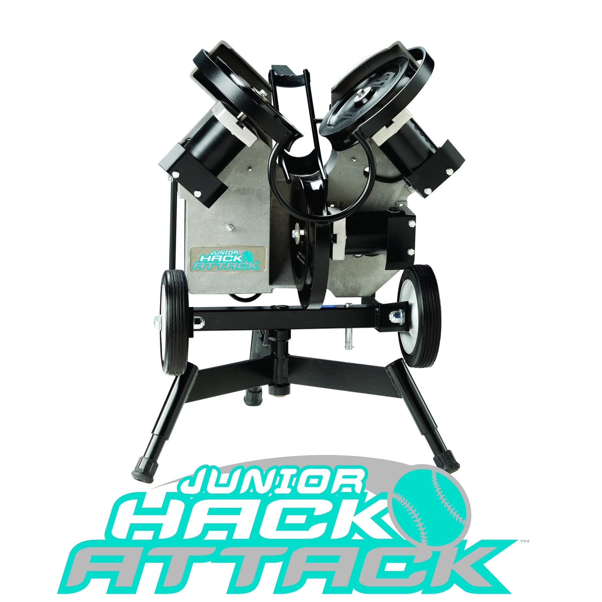 Baseball Hack Attack Jr. Three Wheel Pitching Machine by Sports Attack