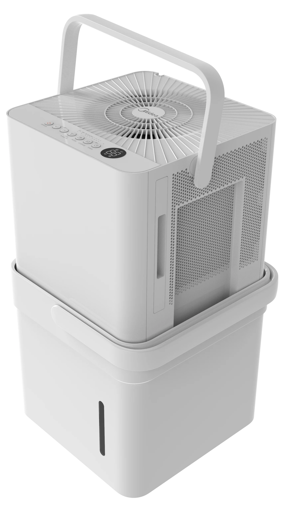 Midea Cube 20-Pint Smart Wi-Fi Dehumidifier, White, Automatic Shut-Off