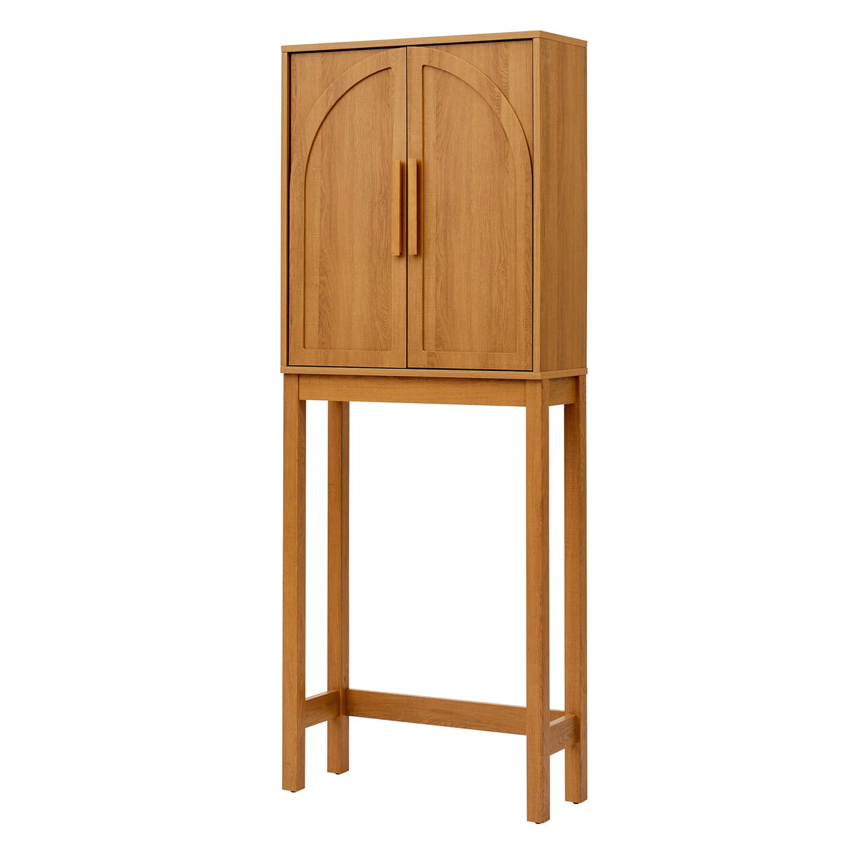Better Homes & Gardens Juliet over-the-Toilet Space Saver Cabinet, 2 Adjustable Shelves, Black