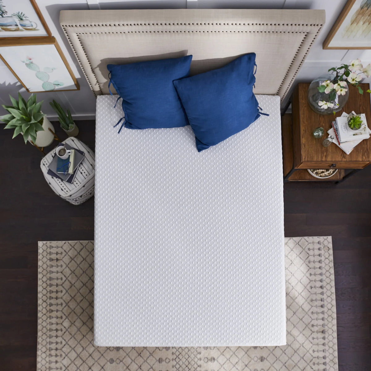 12" Cool & Clean Hybrid Mattress, Twin-XL