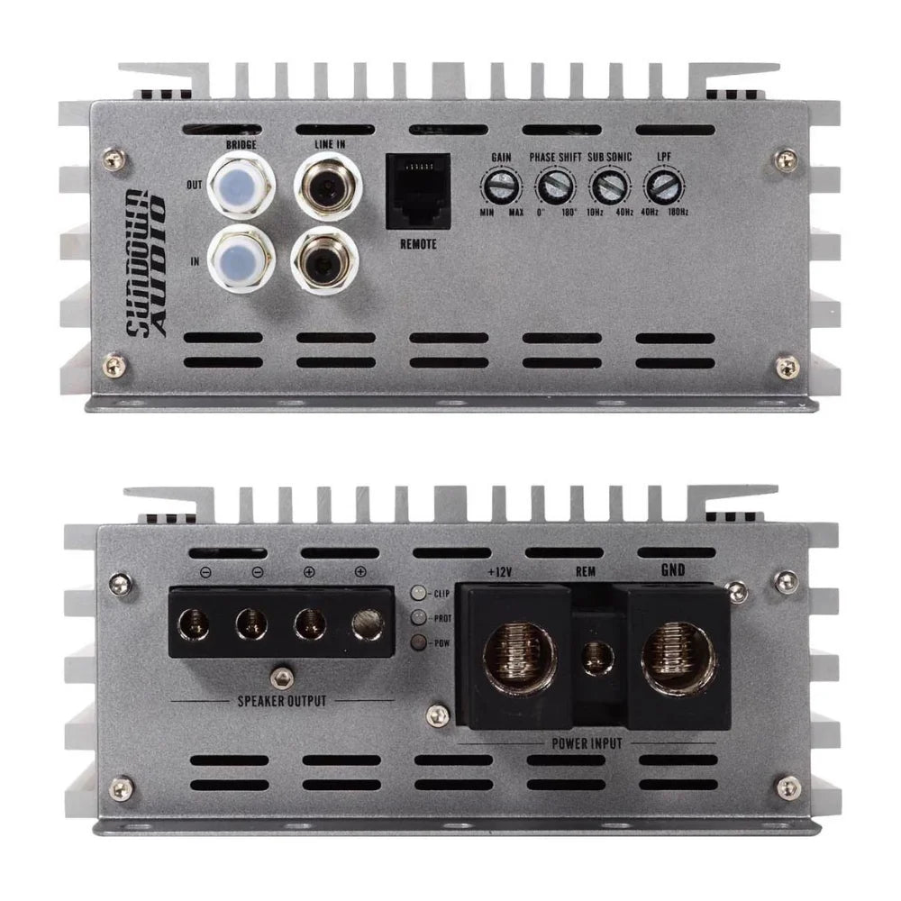 Sundown Audio SAEV4-3000D Monoblock 3000W RMS 1-Ohm Stable Class-D Amplifier