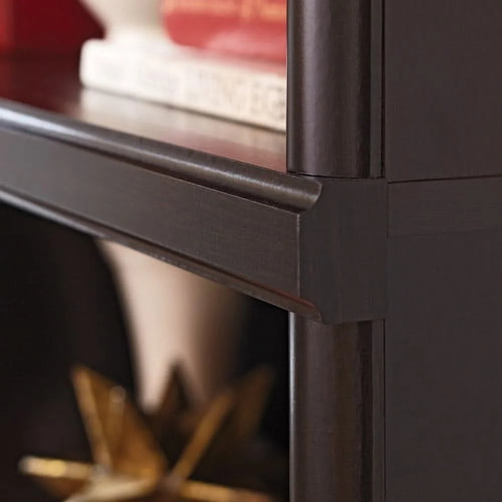 Better Homes & Gardens 71" Ashwood Road 5 Shelf Bookcase, Black Finish