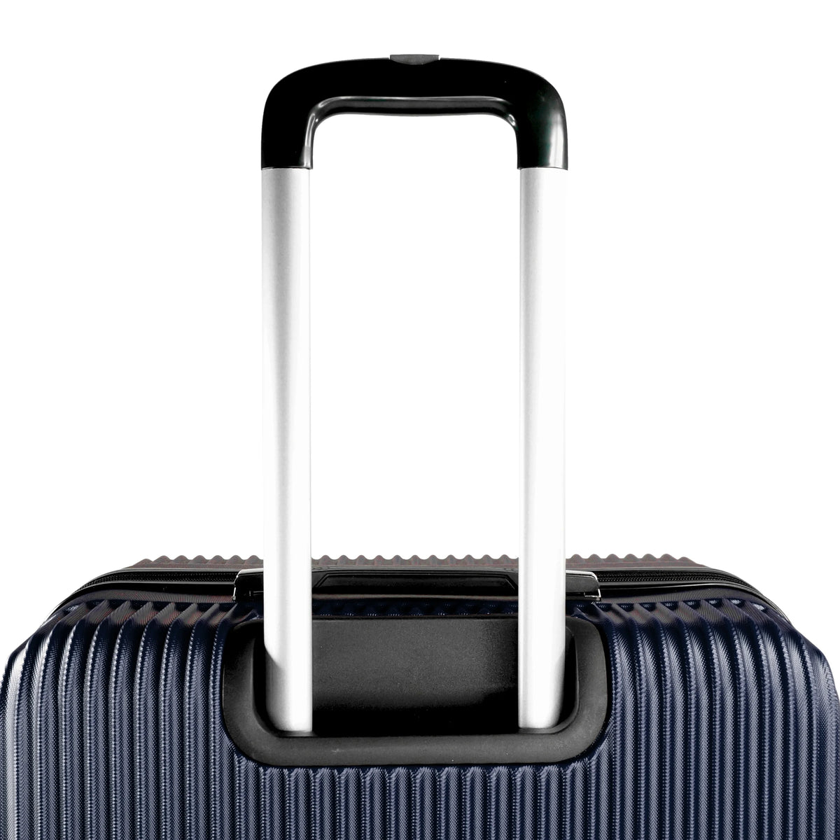 K-Cliffs 3pcs Luggage Set Lightweight Expandable Hard sided ABS Spinner Travel Suitcase  Black
