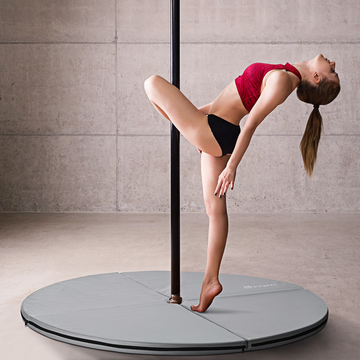 Soozier Extra-Protective Pole Dance Mat, Pole Crash Mat