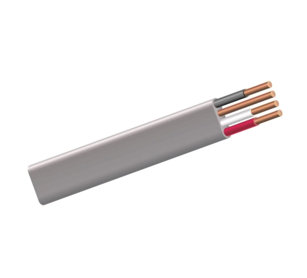 75' 6/3 UF-B Wire Under Ground Feeder Cable With Ground Gray 600V
