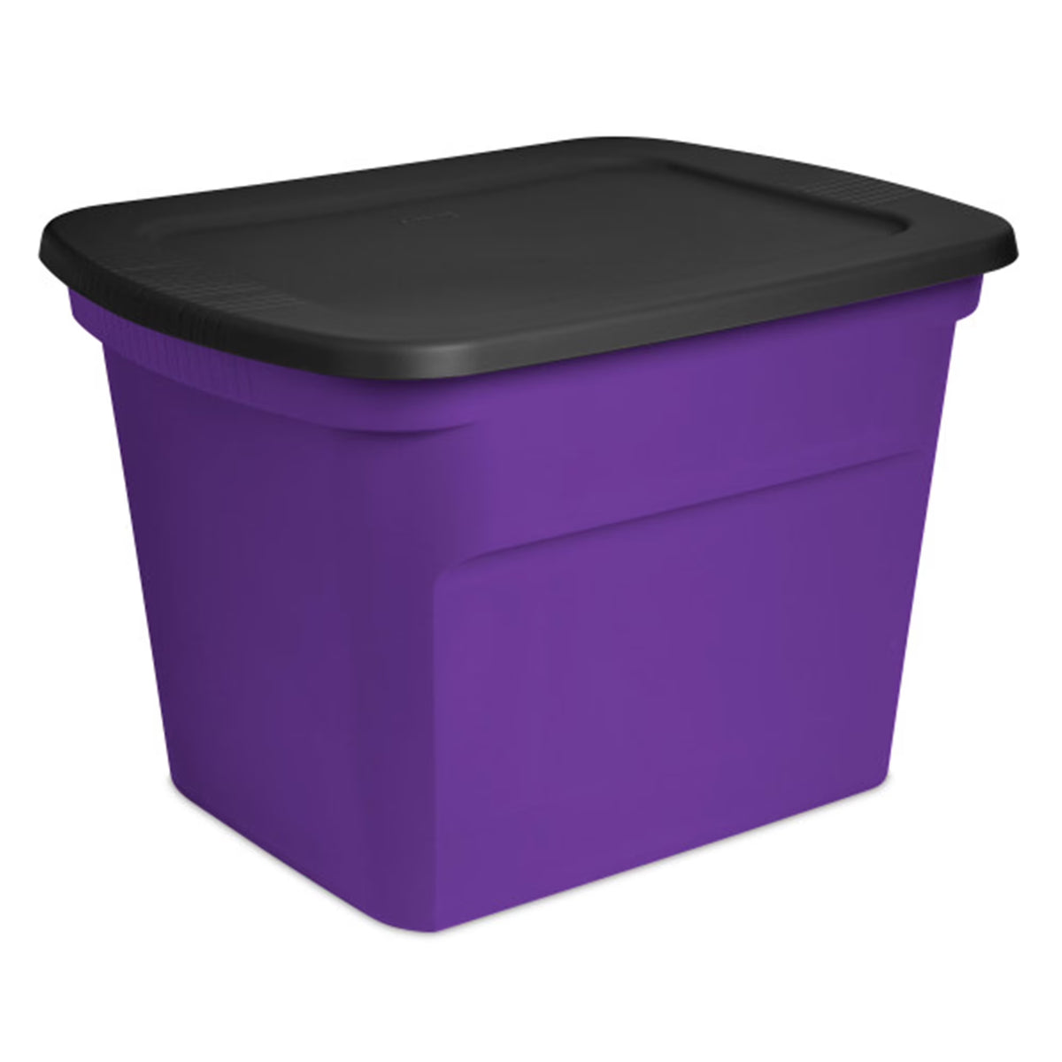 Sterilite 18 Gallon Orange Plastic Storage Container Bin Tote with Lid (8 Pack)