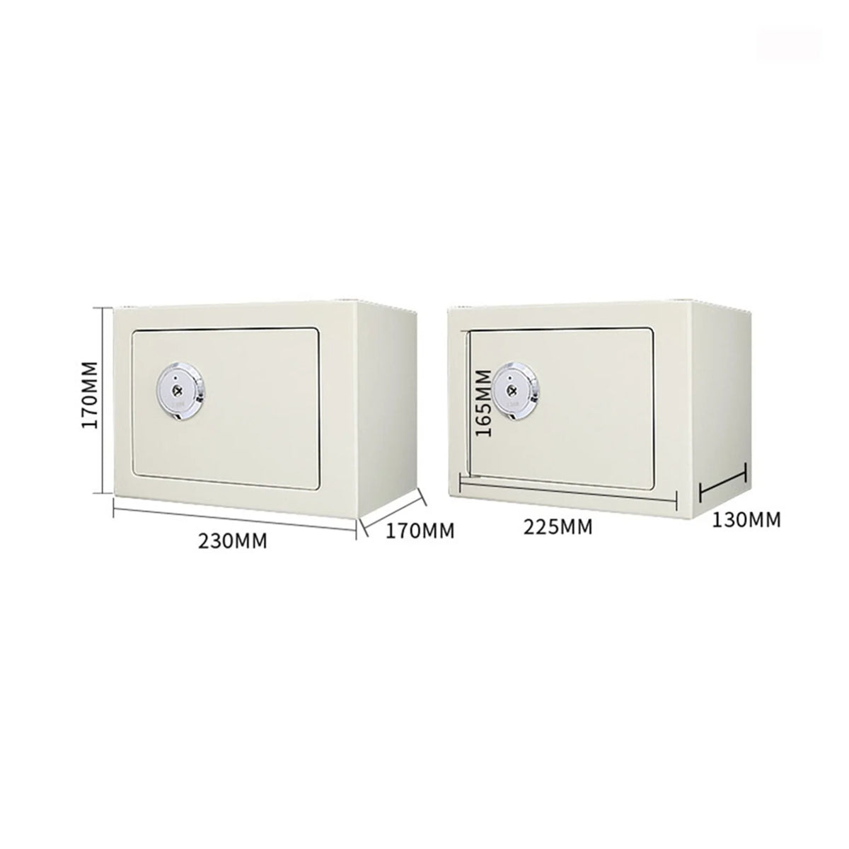 Document Safe Box Metal office Storage Steel Safety Cabinet Home Certificate Safe Box Key Safe Box ,Strong Secure