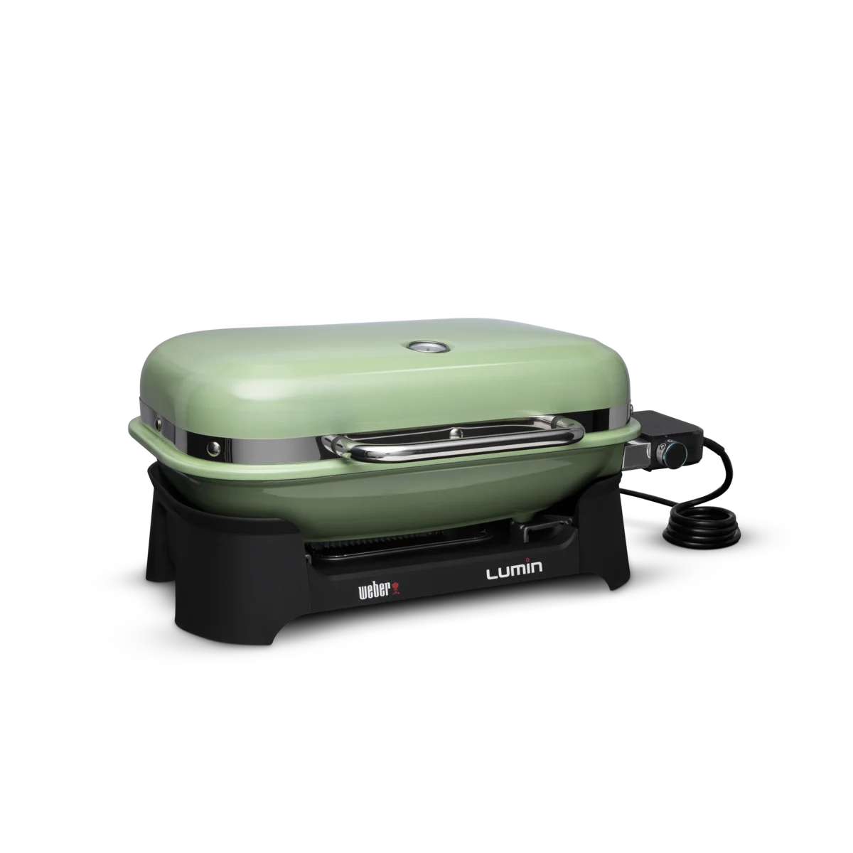 Weber Lumin Electric Grill Seafoam Green