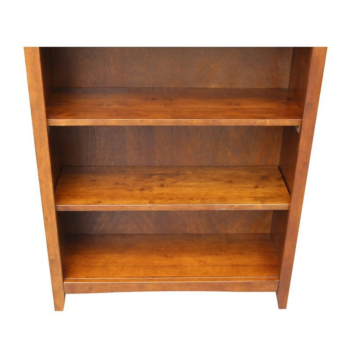 International Concepts Solid Wood Shaker Bookcase, 72 in H