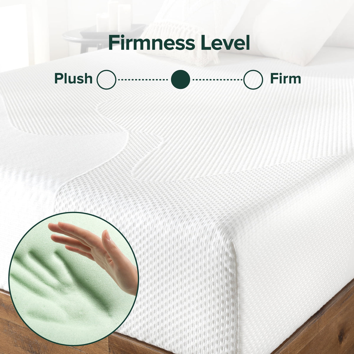 Zinus Spa Sensations Serenity 8" Memory Foam Mattress, Twin