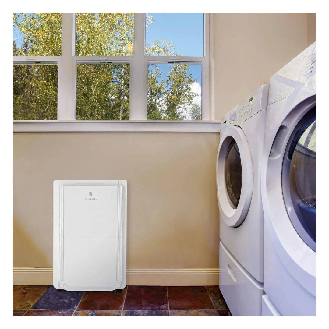 Friedrich 50 Pint Capacity Dehumidifier with 15-Inch Built-In Drain Pump
