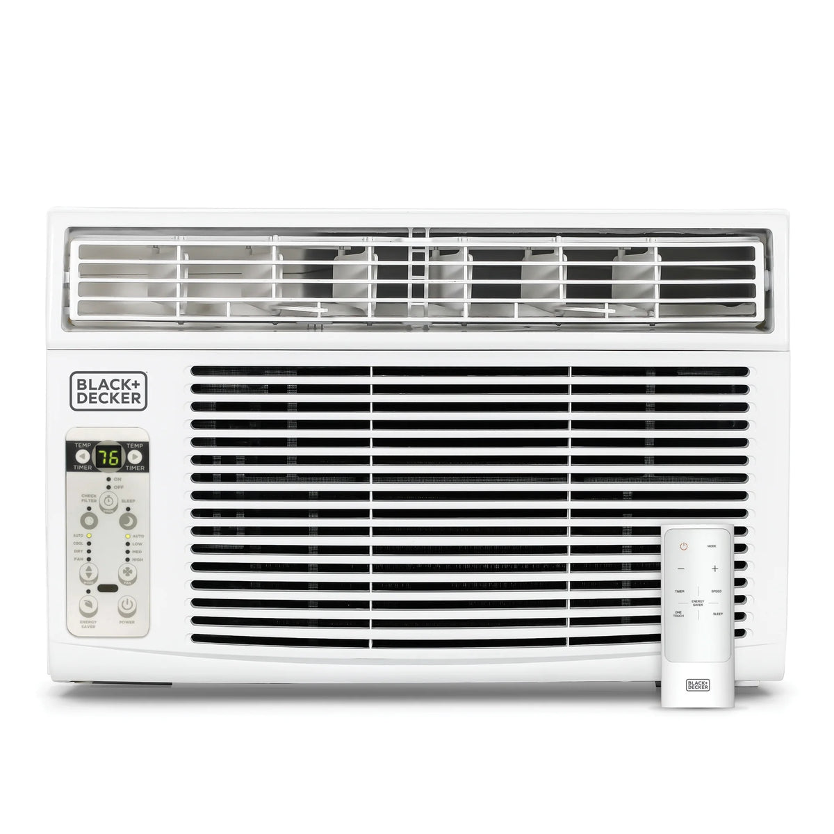 BLACK+DECKER BD06WT6 Window Air Conditioner 6000 BTU, Cools up to 250 Square feet, White