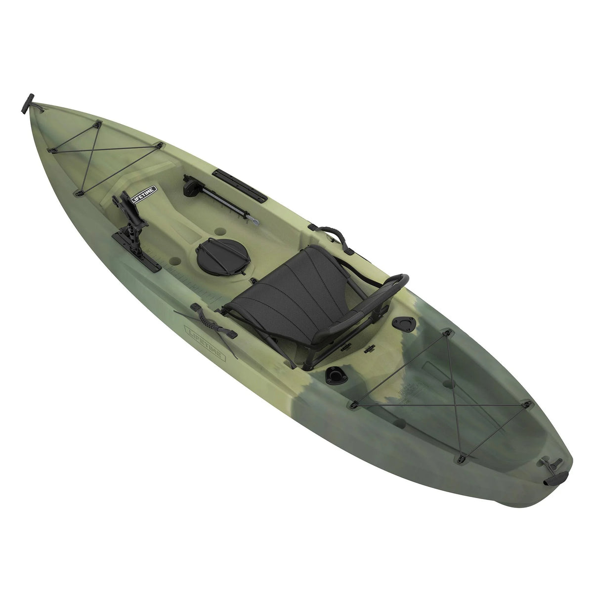 Lifetime Tamarack Pro 123 inch Sit-on-Top Kayak, Eclipse Fusion (91058)