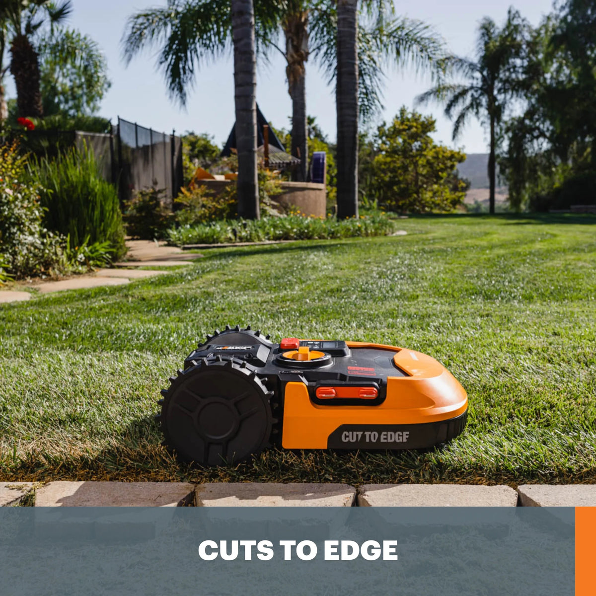 Worx WR165 Landroid S 20V 2.0Ah Robotic Lawn Mower (1/8 Acre) (Battery & Charger Included)