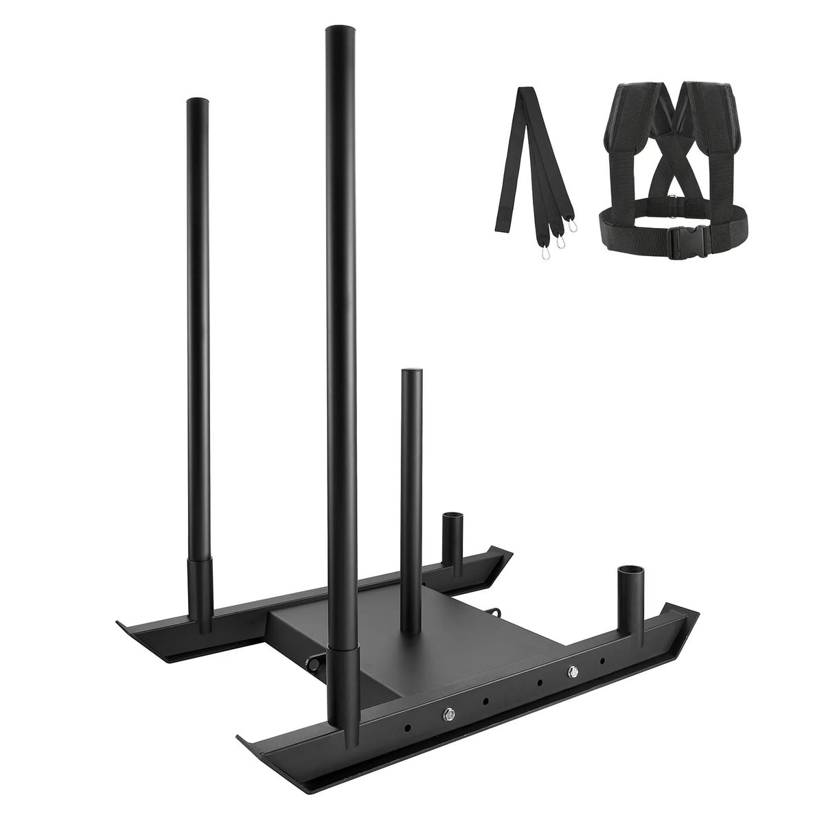 KFFKFF Weight Power Pull Push Sled Fitness Strength Speed Resistant Training Sled