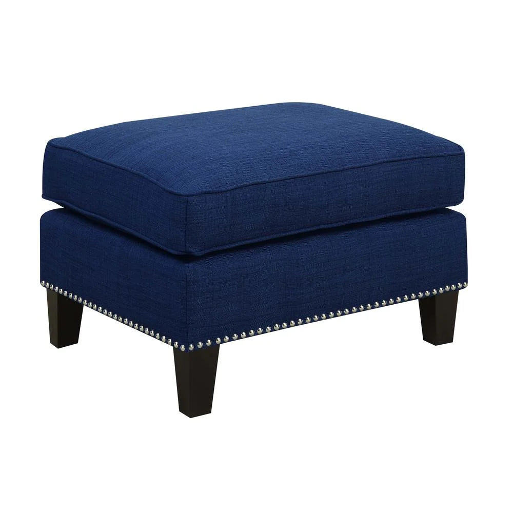 Picket House Emery Ottoman Heirloom Charcoal