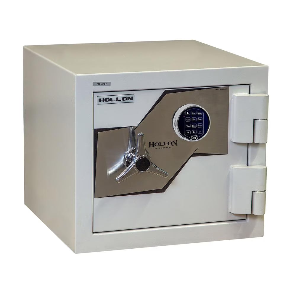 Hollon Safe Fire and Burglary Safe White