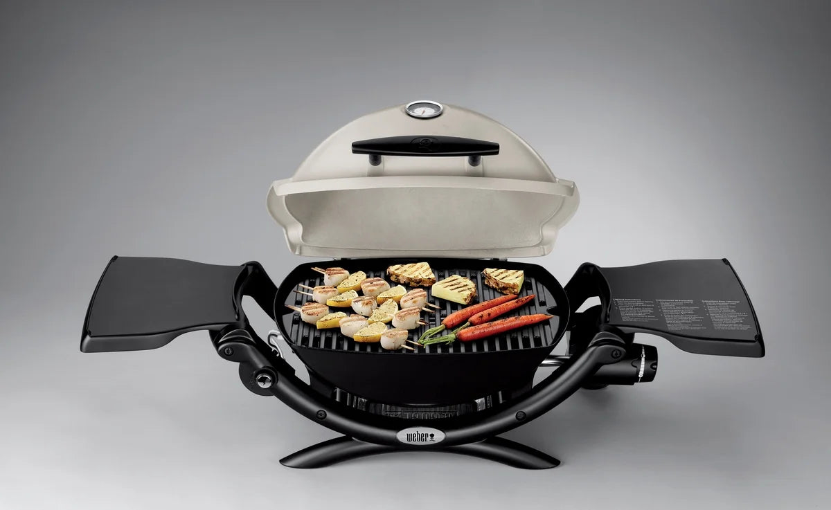 Weber Q1200 1-Burner Titanium Gas Grill