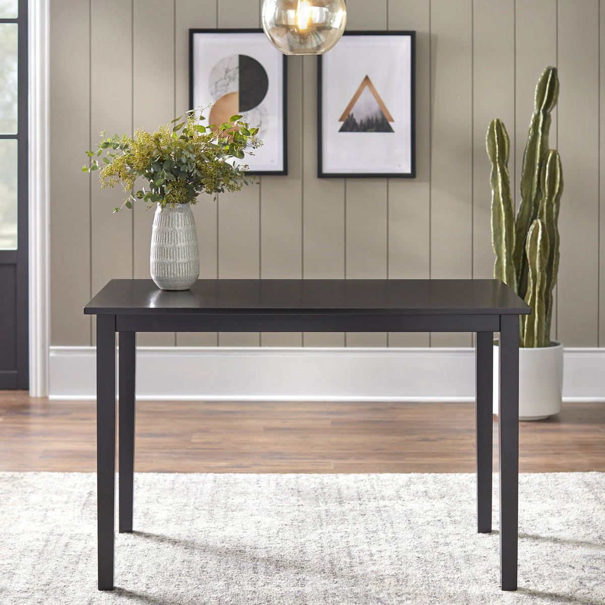 TMS Mid-Century Modern Dining Table, Multiple Finishes