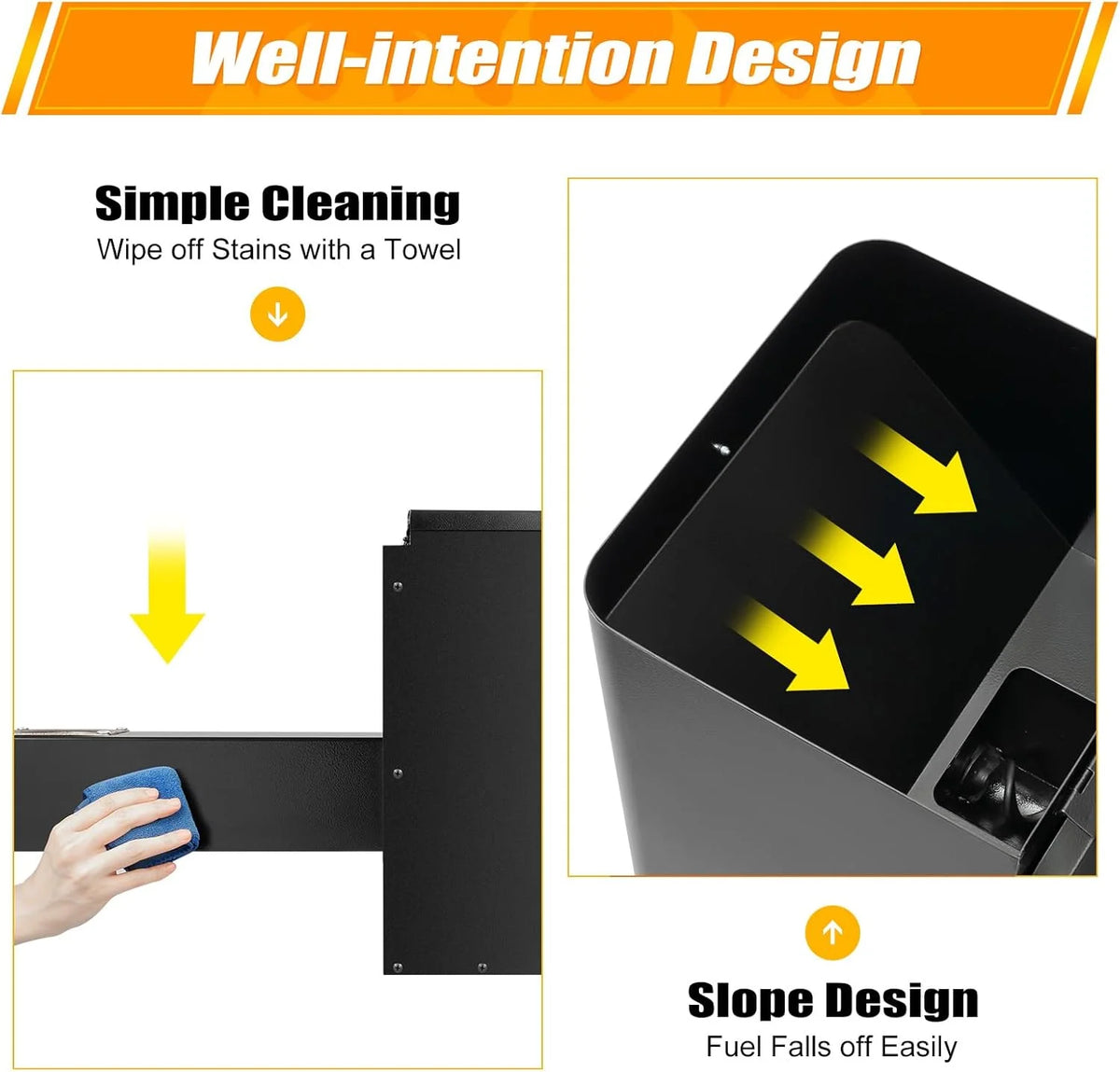 Vertical Pellet Hopper Assembly Kit with Digital Temperature Controller for BBQ Bake Roast