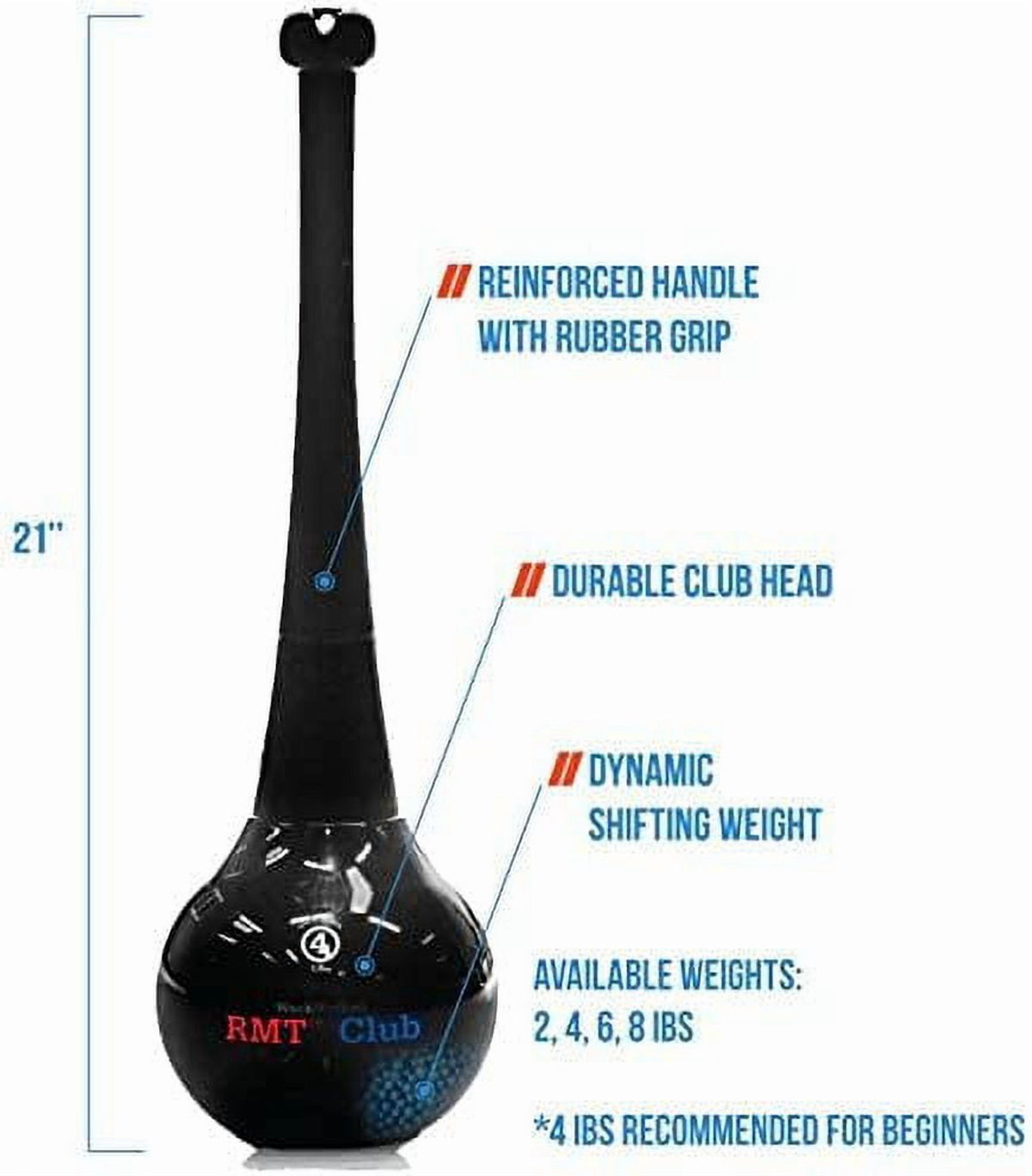 Dynamic Resistance Training Rmt Club (2 lbs.)