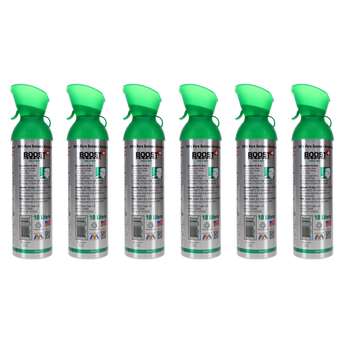Boost Oxygen Natural Large 10 Liter 6 Pack
