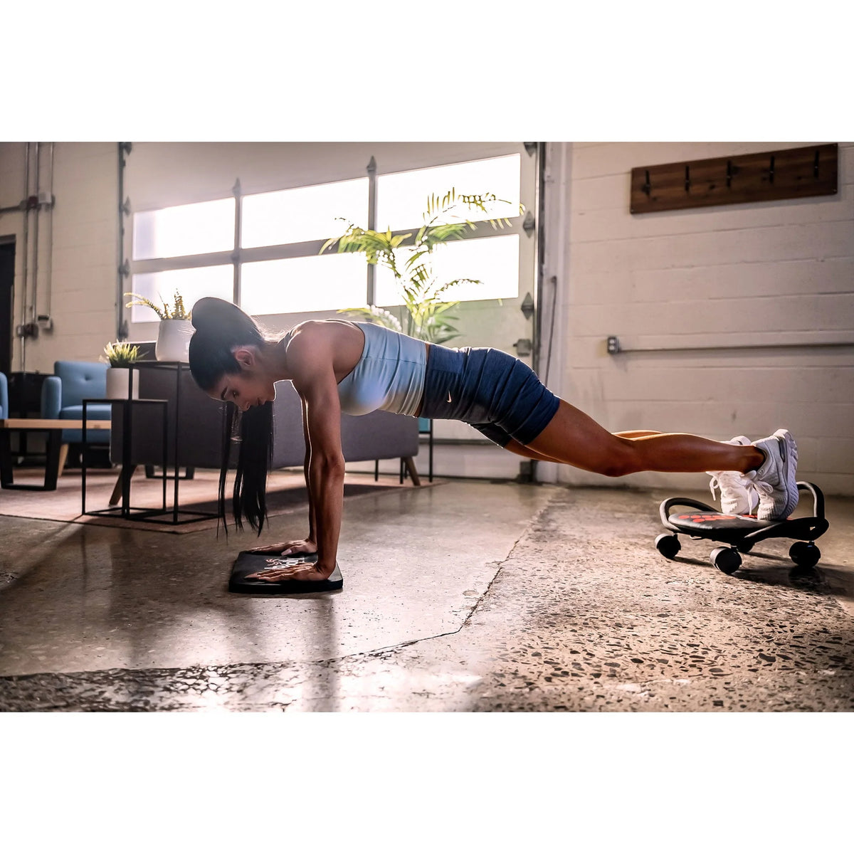 AB Dolly Plus Home Core Training Fitness Abs Exercise Workout Equipment