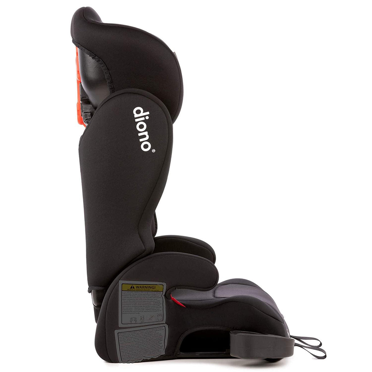 Diono Cambria 2 Latch 2-in-1 XL Highback Booster Car Seat. Black