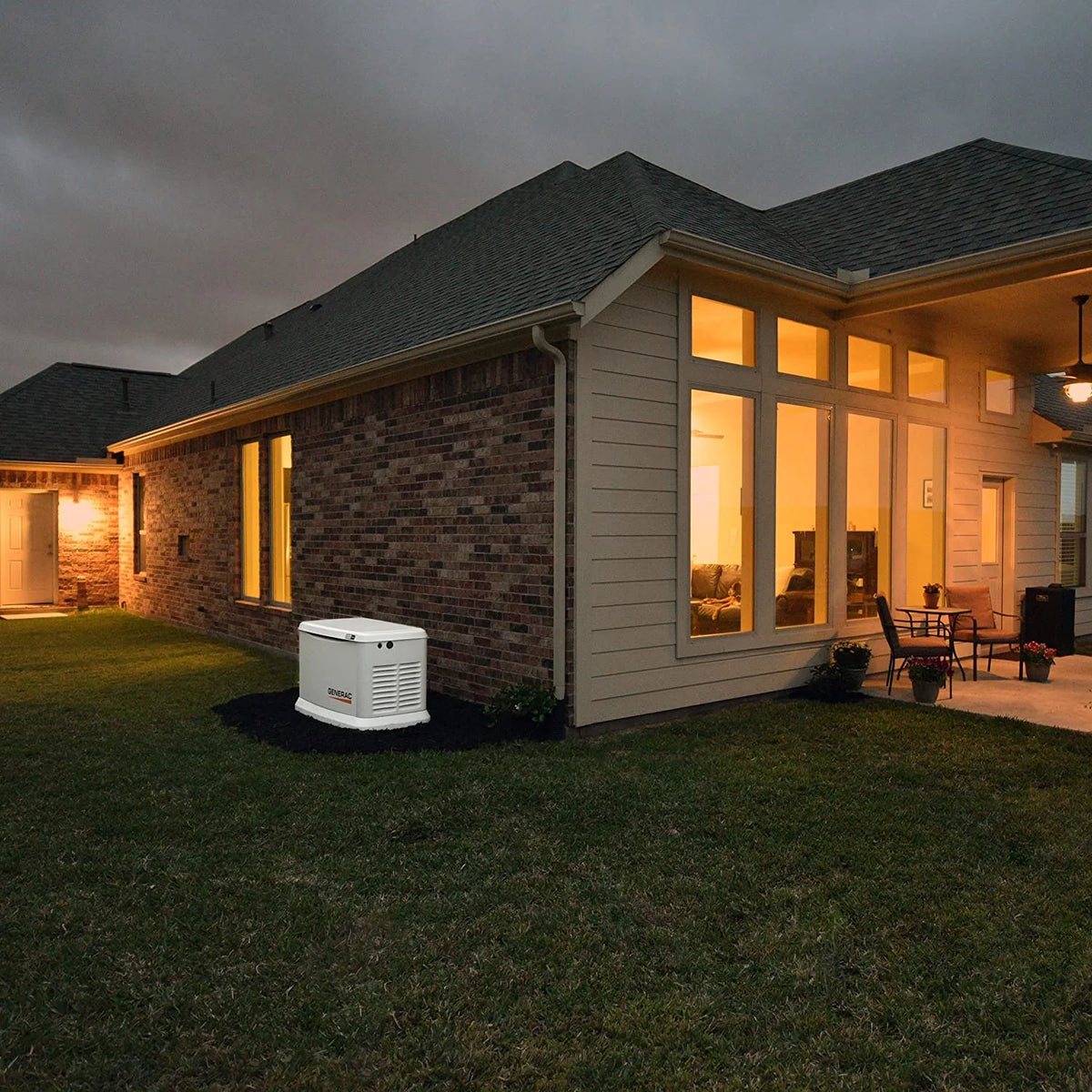 Generac Home Backup Generator With Free Mobile Link