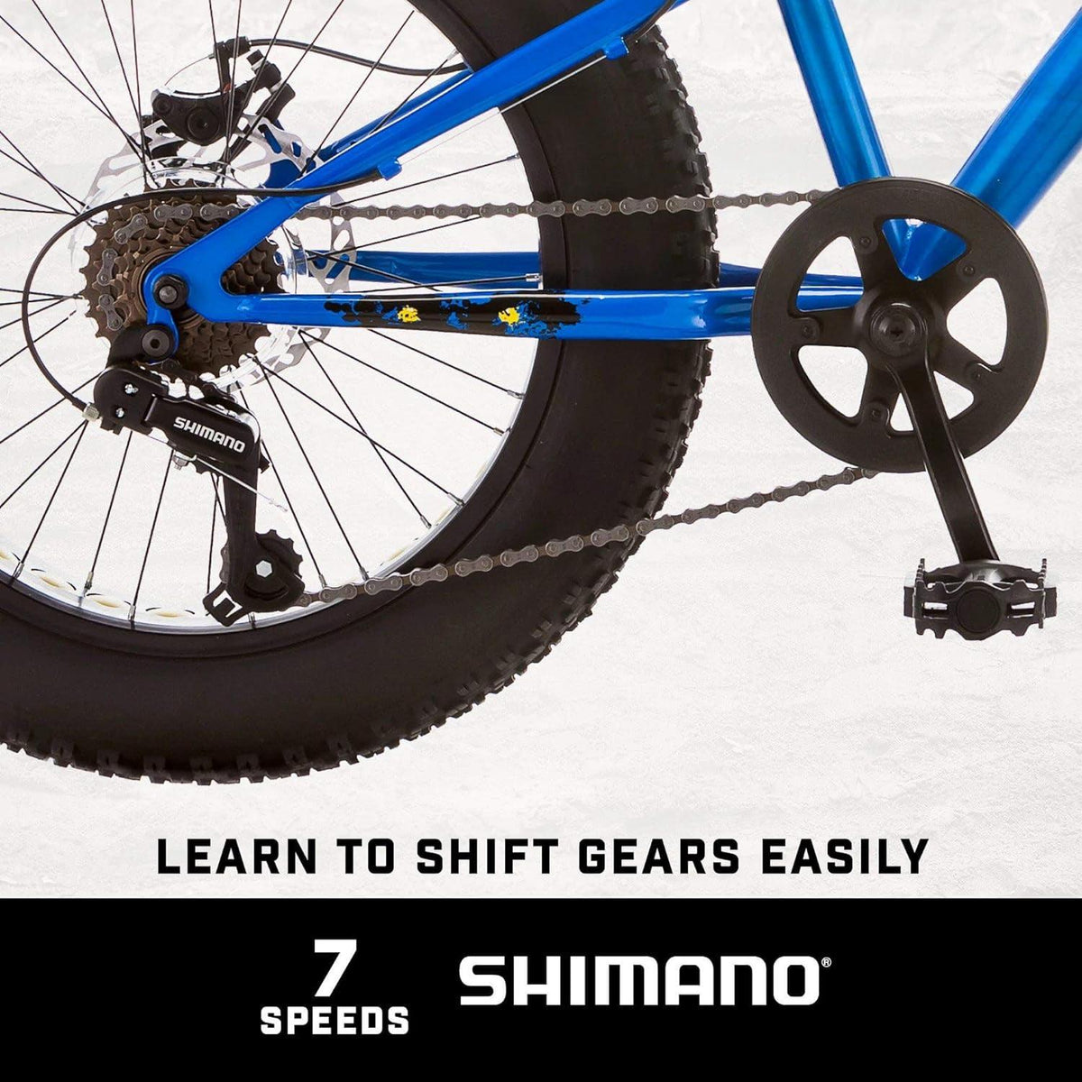 Mongoose Kong Mountain Bike. Boys. 20 inch Wheel. Blue