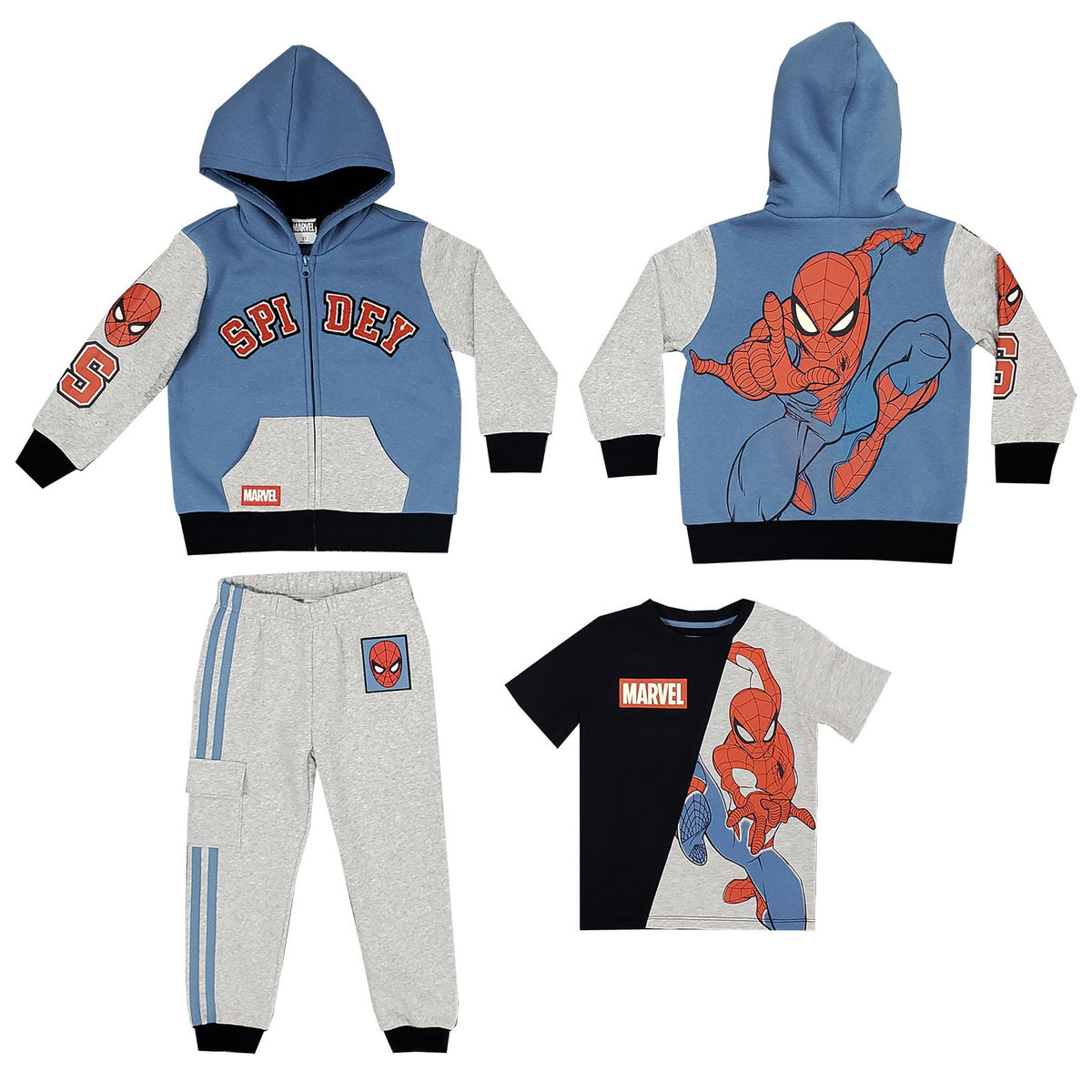 Character Kids' 3-piece Full Zip Set