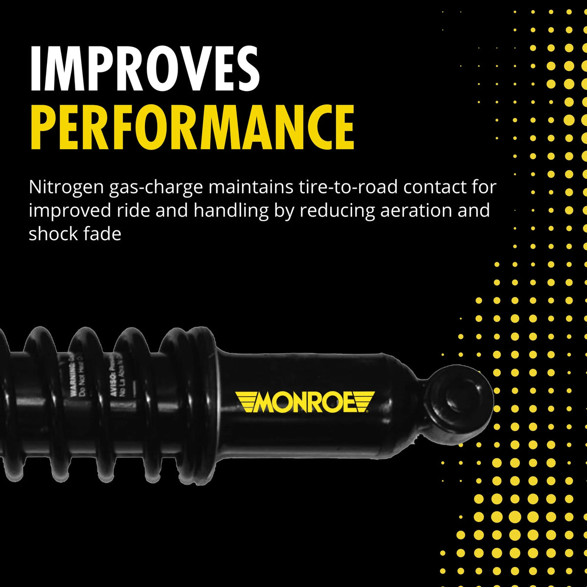 Monroe Shocks & Struts Load Adjusting 58653 Shock Absorber