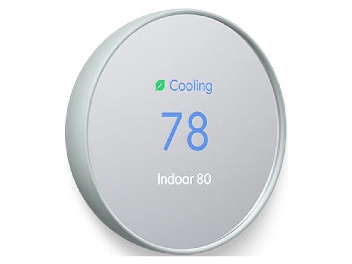 Google Nest  Thermostat - Smart Programmable Wi-Fi GA01334-US - Snow
