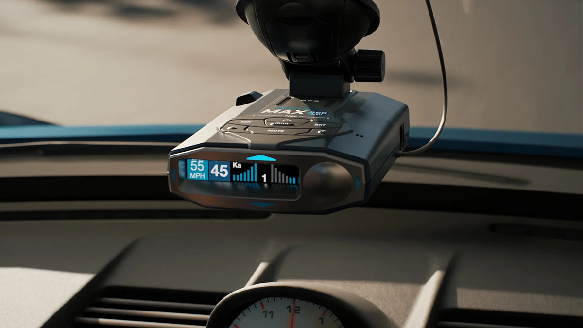 Escort MAX 360 MKII Bluetooth Radar Detector, 360�� Awareness, Exceptional Range, Apple CarPlay? & Android Auto? (New)