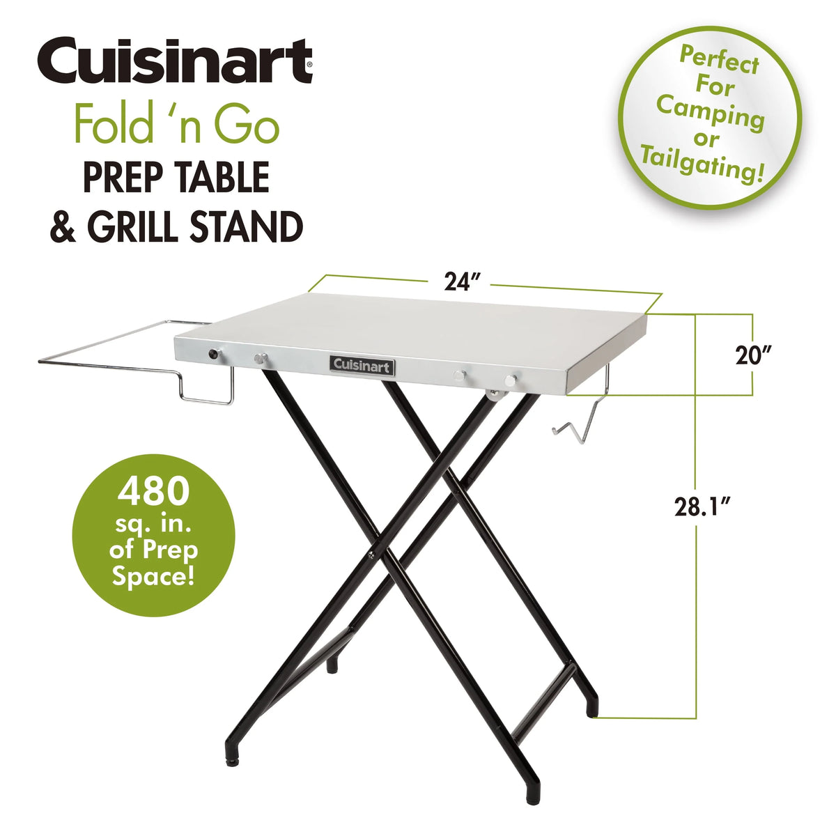 Cuisinart Fold 'n Go Prep Table & Grill Stand