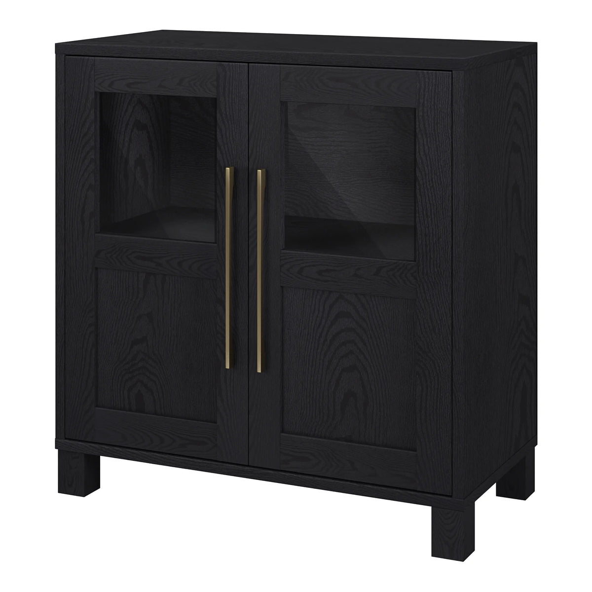 Evelyn&Zoe Holbrook Rectangular Accent Cabinet, Alder White