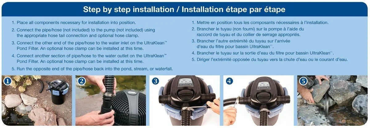 AquaScape UltraKlean 2000 Pressurized Filter w/UV