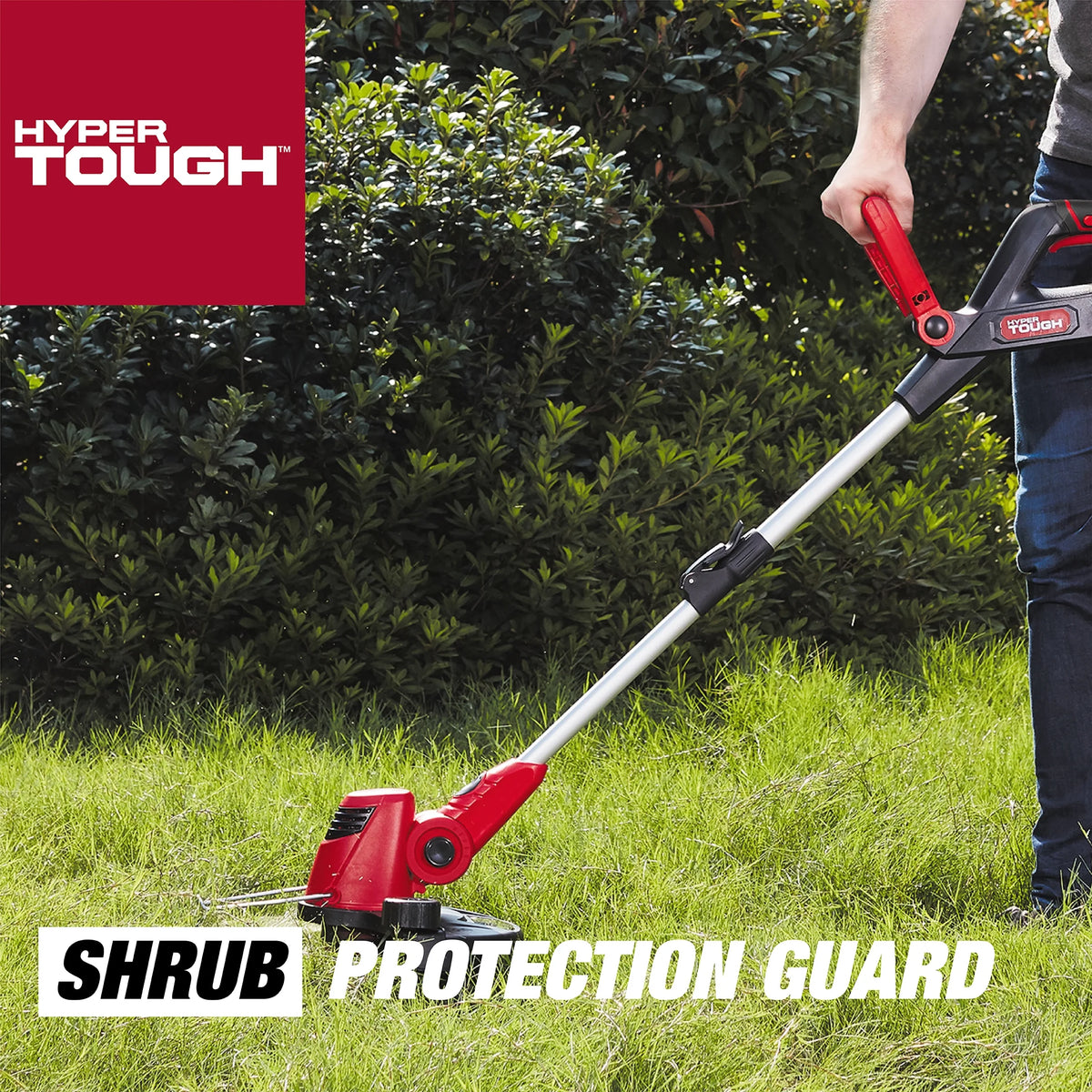 Hyper Tough 20V Max Cordless 13-inch Battery Powered String Trimmer, HT22-401-03-05