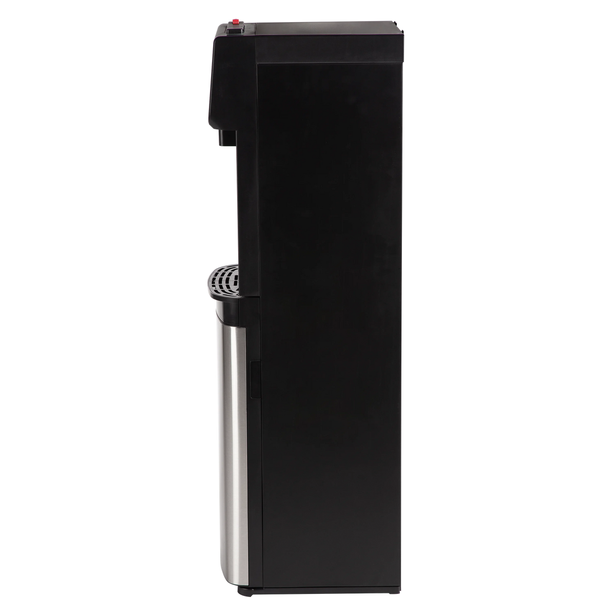 Great Value Bottom Loading Hot/Cold/Room Temp. Water Dispenser, Black/Stainless Steel Water Cooler, 41" High