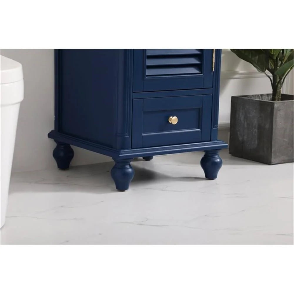 19 inch single bathroom vanity in grey