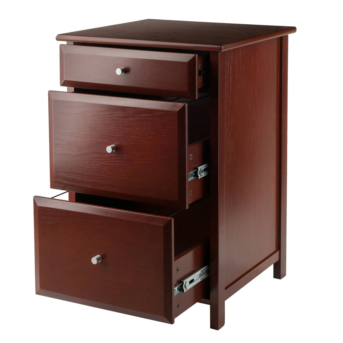 Winsome Delta Home Office File Cabinet, White Finish