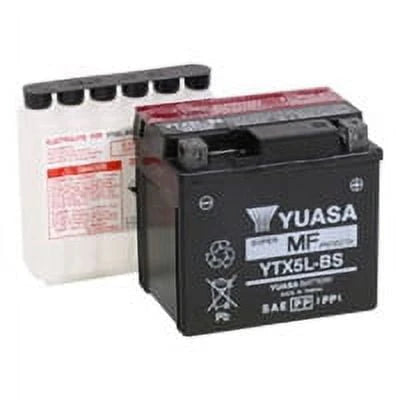 Yuasa Ytx5l Bs Maintenance Free 12 Volt Battery