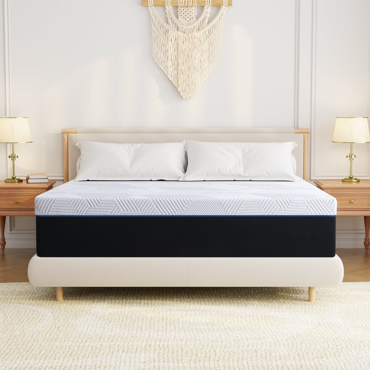 10" Queen Mattress, FCCTO Memory Foam Queen Mattress, Cooling and Comfortable