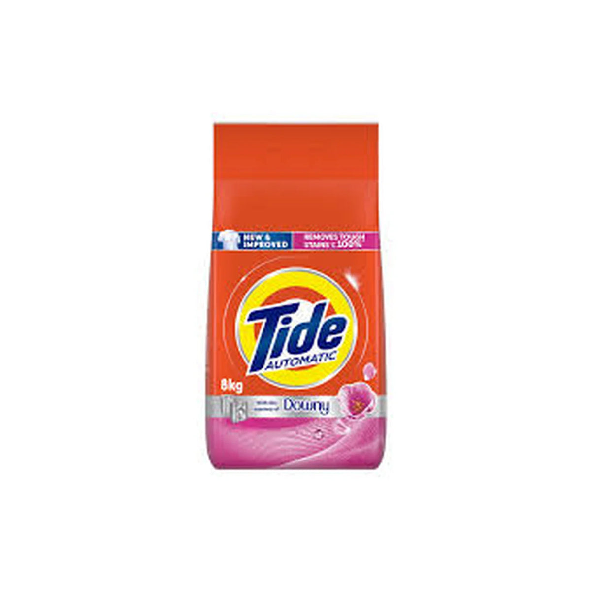 Tide Powder Laundry Detergent with Downy, 18.7 lb Bag �C Stain Removal & Fresh Softness